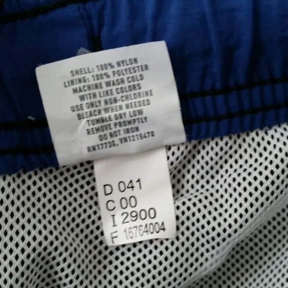 Men's Merona Solid Black Swim Trunks XL - Picture 4 of 4